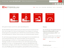 Tablet Screenshot of enversum.de